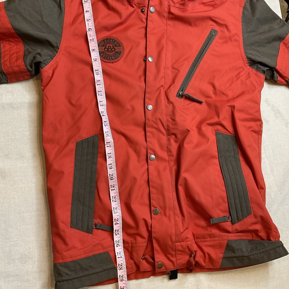 Men's 686 Six Eight Six Snowboarding Jacket Authentic Class Insulated Size Small - Picture 3 of 8